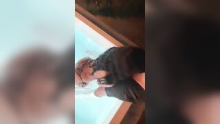 HOT INDIAN GIRL GIVES BJ BY THE POOL - KAYLA KAPOOR