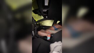 Italian model loves to get fucked in the car