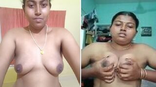 Tamil Girl Boobs Show To Lover In Viral Tamil Sex