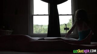 Redhead Babe Hardcore Creampie with Big Cock