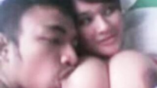 Big-Titted Indonesian Amateur Adult Video