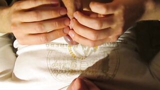 Swallowing Thick Cum Load - Amateur Twink Loves It Creamy