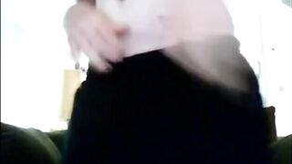 Redhead Girl's Sexy Webcam Show for Boyfriend