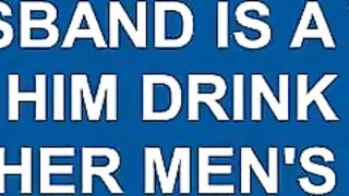 Worm Husband Eats Men's Spunk