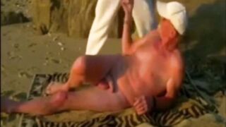 Bareback Beach Adventure with Daddies