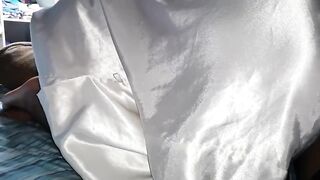 Hot Latina Babe Gives Me a Sloppy Blowjob