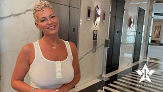 Gorgeous Busty IG Model Fucks A Fan She Just Met In The Hotel Lobby - Kaden Kole Daddy JM